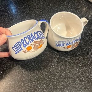 Vintage soup crock lot